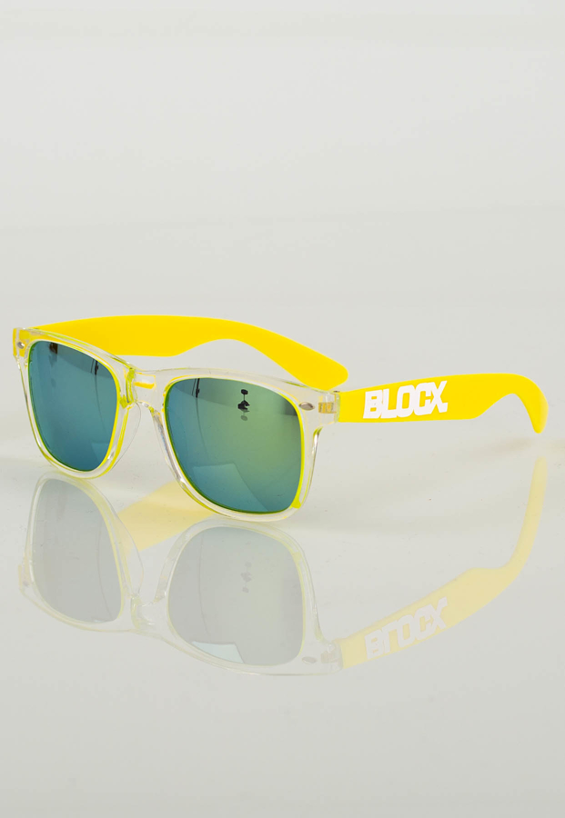 Okulary Blocx Two Tone 148 żółte