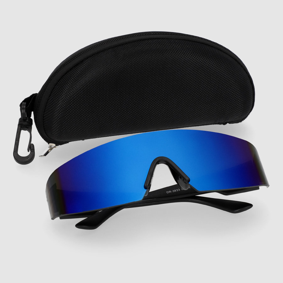 Okulary Chada Proceder DR-3833C4 + Etui czarno niebieskie