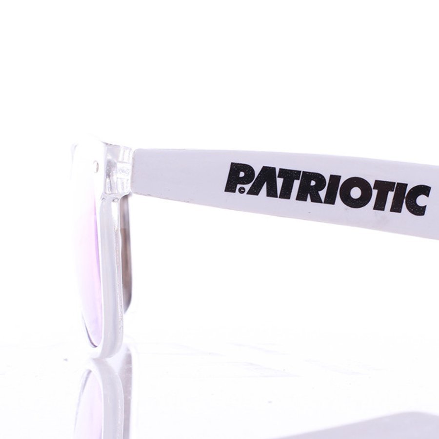 Okulary Patriotic Glass White 3154