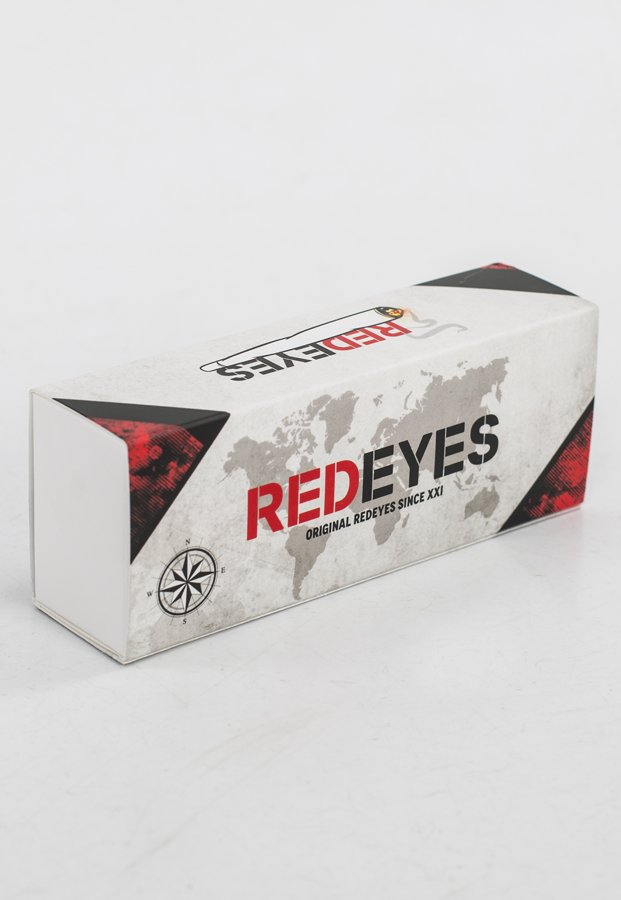 Okulary Red Eyes RED Clear czarno białe R503B