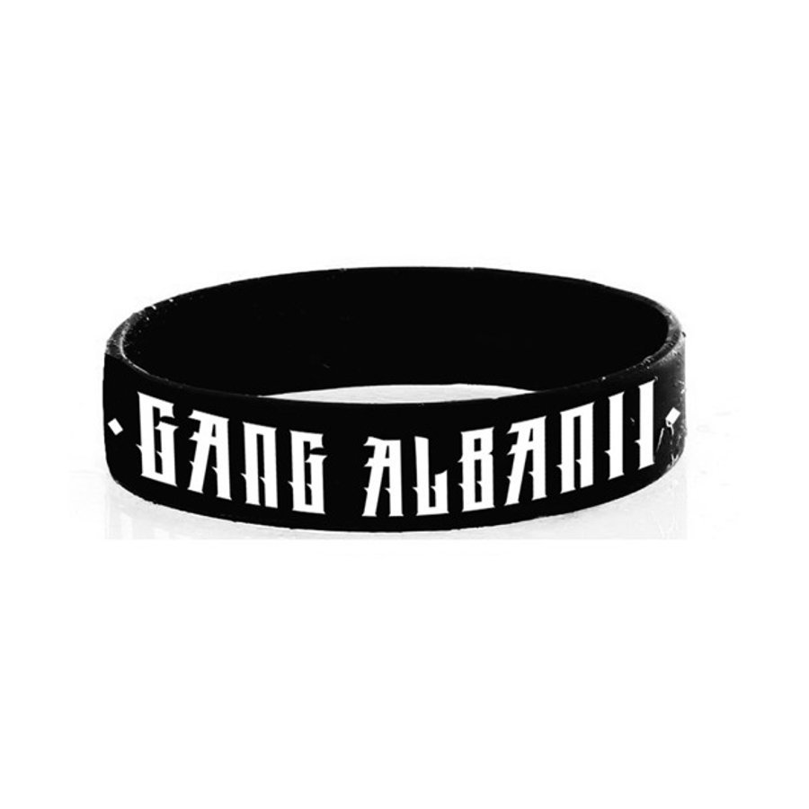 Opaska Gang Albanii Logo czarna