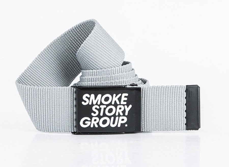 Pasek SSG Smoke Story Group szaro czarny