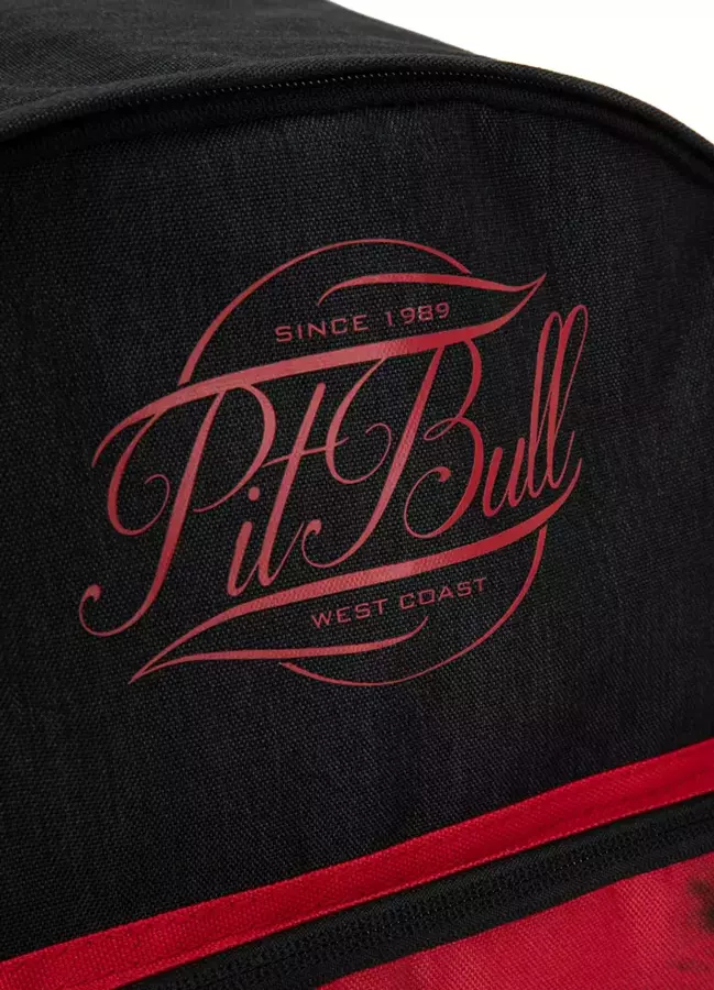 Plecak Pit Bull IR czarno czerwony