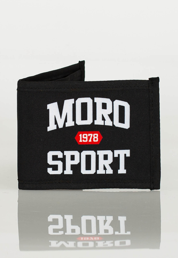 Portfel Moro Sport 1978 czarny