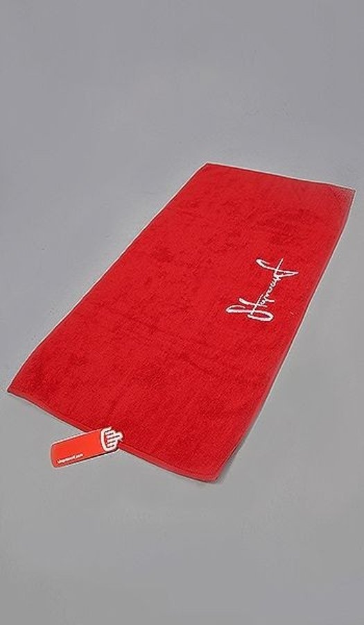 Ręcznik Stoprocent Tag 50x90cm czerwony