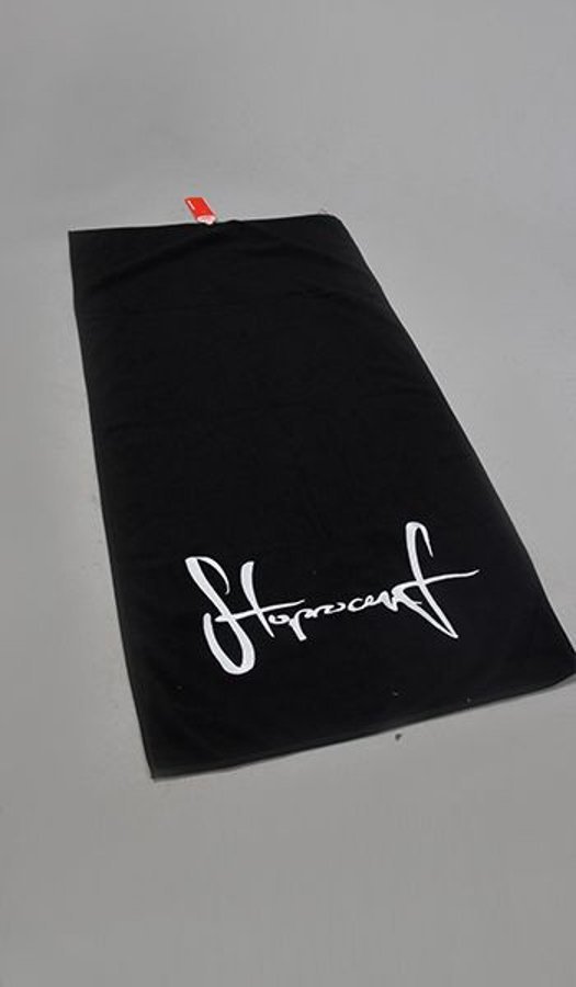 Ręcznik Stoprocent Tag 70x140cm czarny