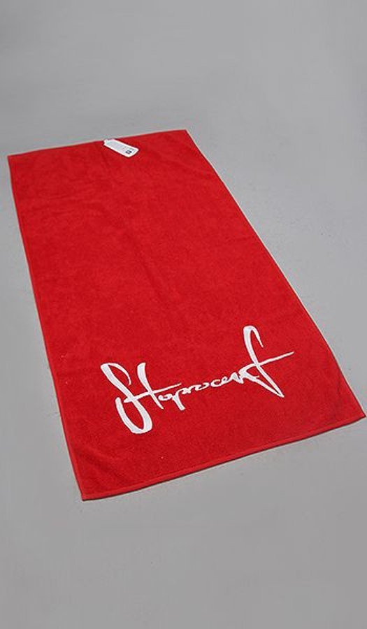 Ręcznik Stoprocent Tag 70x140cm czerwony