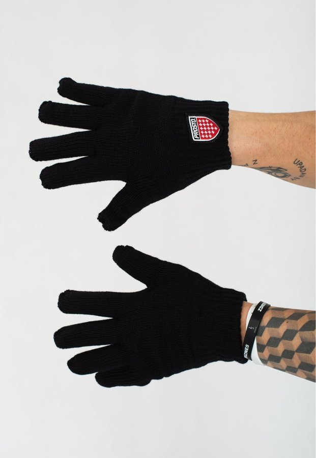 Rękawiczki Prosto Simp czarne