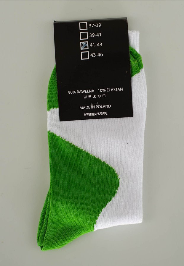Skiety Diil Logo biało zielone