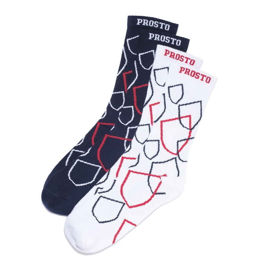 Skiety Prosto Socks Classic białe