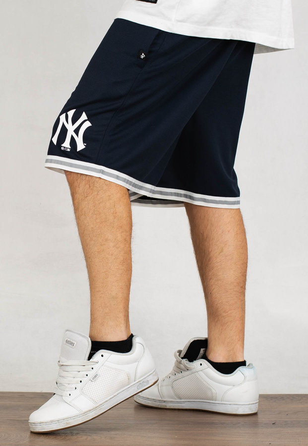 Spodenki 47 Brand MLB New York Yankees Back Court ’47 GRAFTON Shorts (BB017PEMBGS553881FN)