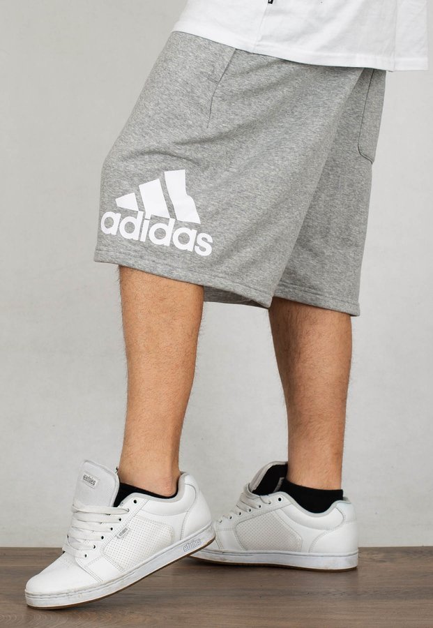 Spodenki Adidas Must Have BOS Short French Terry EB5260 szare