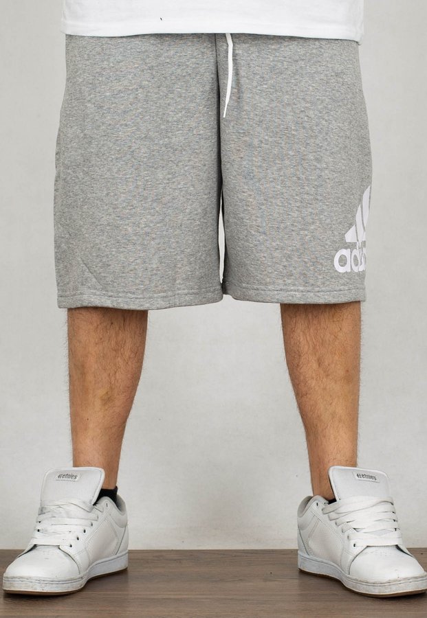 Spodenki Adidas Must Have BOS Short French Terry EB5260 szare