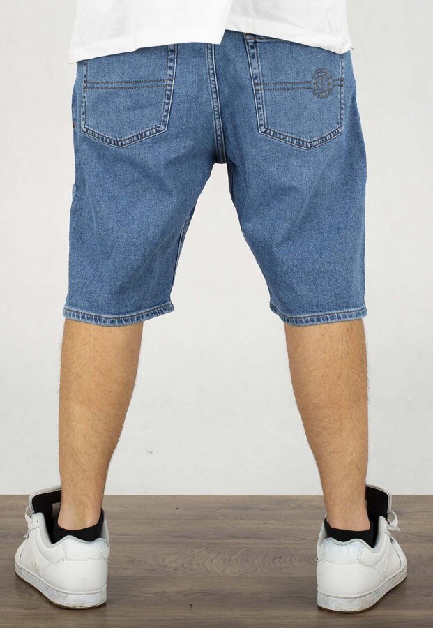 Spodenki Pit Bull Highlander Jeans Shorts Classic Wash