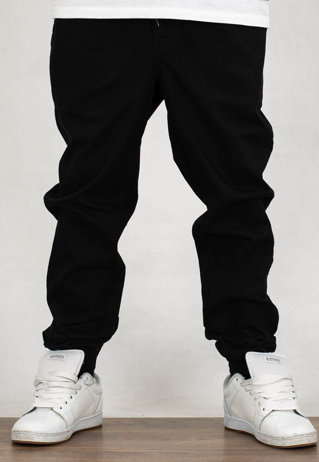 Spodnie 2020Cell Jogger Jeans Draws czarno białe