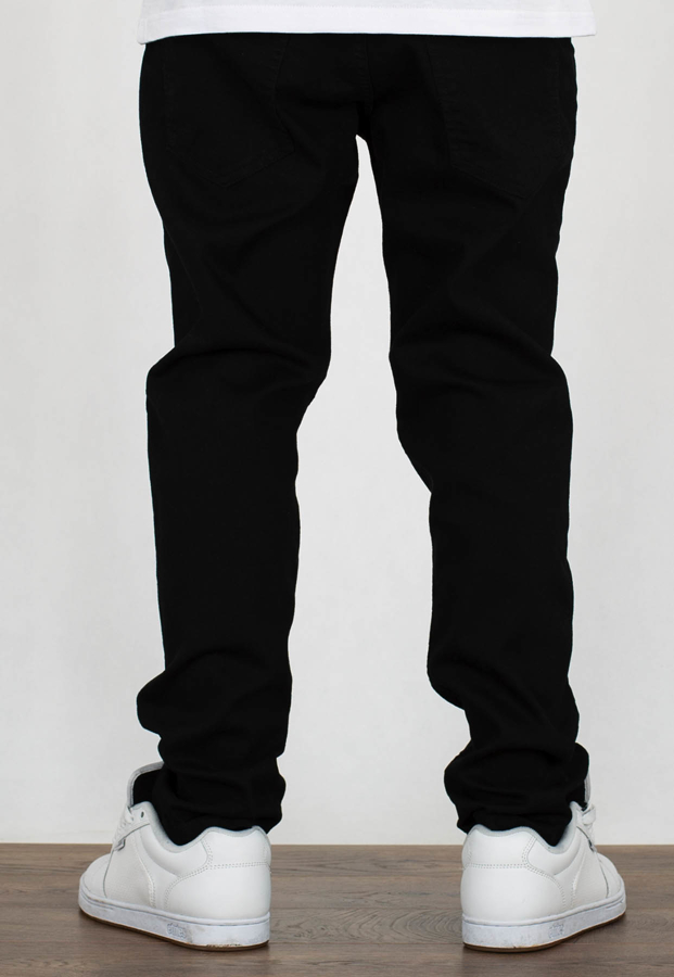 Spodnie B.O.R. Biuro Ochrony Rapu Classic Bor czarny Jeans