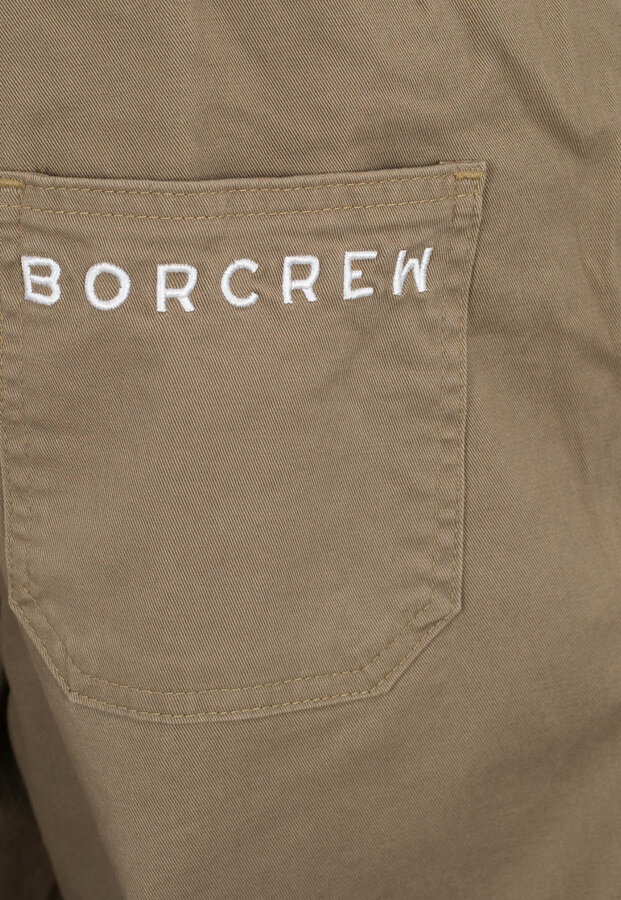 Spodnie B.O.R. Biuro Ochrony Rapu Jogger Classic BorCrew beżowe