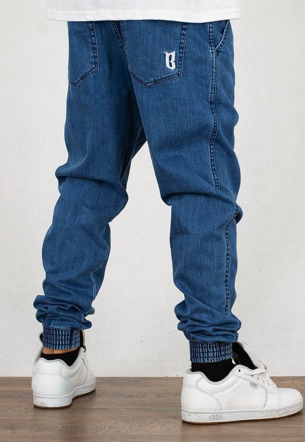 Spodnie B.O.R. Biuro Ochrony Rapu Joggery Fit Light jeans