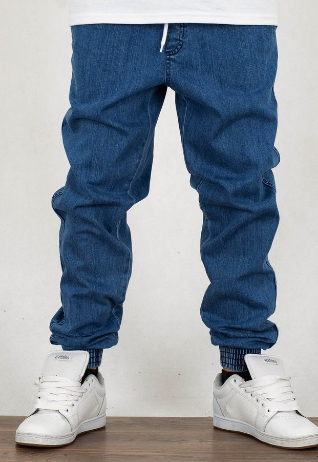Spodnie B.O.R. Biuro Ochrony Rapu Joggery Fit Light jeans