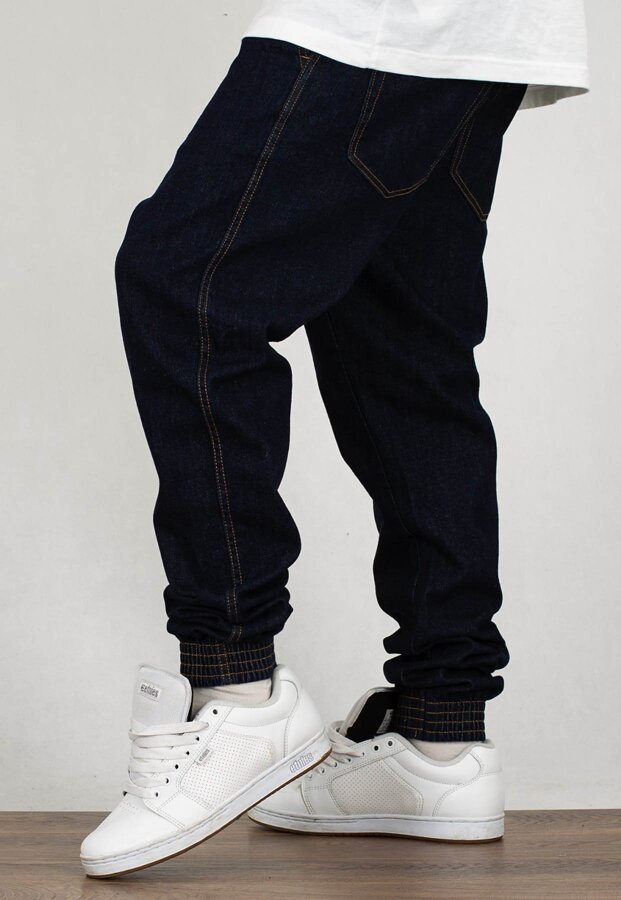Spodnie B.O.R. Biuro Ochrony Rapu Joggery Fit dark jeans