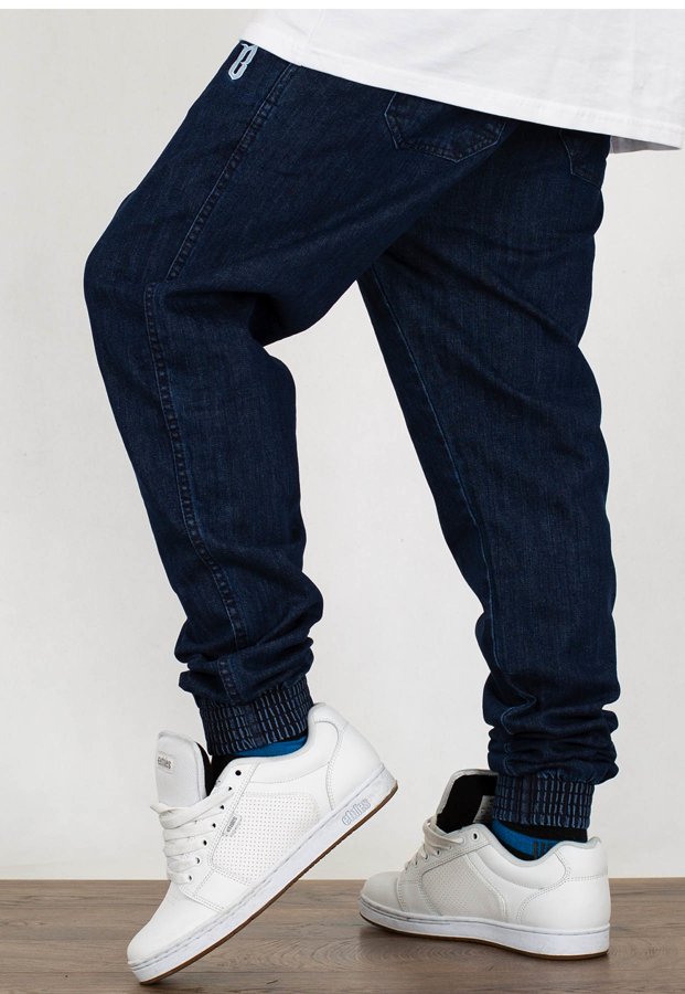 Spodnie B.O.R. Biuro Ochrony Rapu Joggery Fit medium jeans