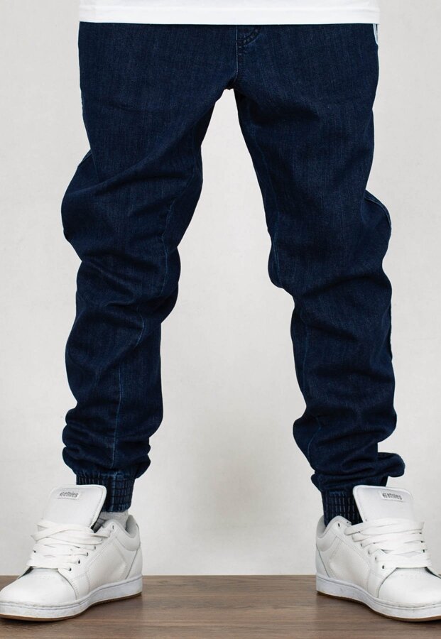 Spodnie B.O.R. Biuro Ochrony Rapu Joggery Fit medium jeans