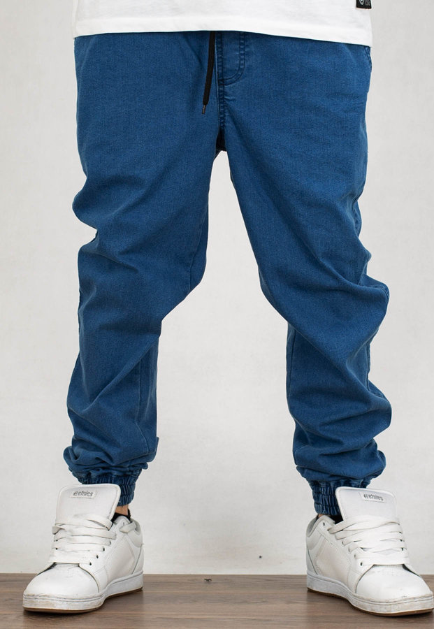 Spodnie Chada Jeans Joggery APL jasno niebieskie
