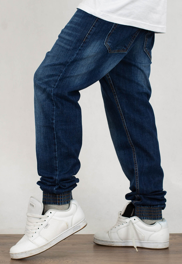 Spodnie Ciemna Strefa Jogger Jeans Dative New niebiesie