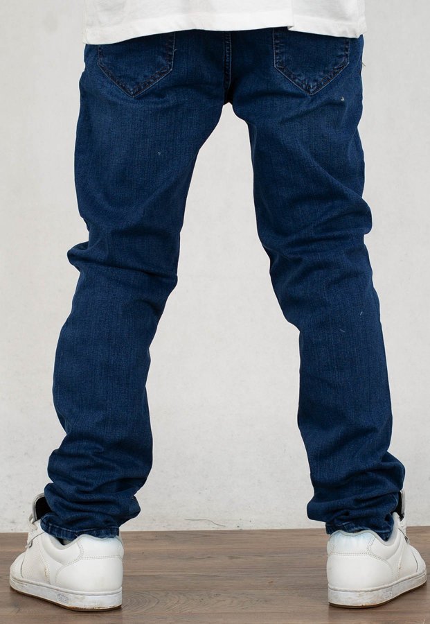 Spodnie Croll Slim Jeans 150100900 medium blue