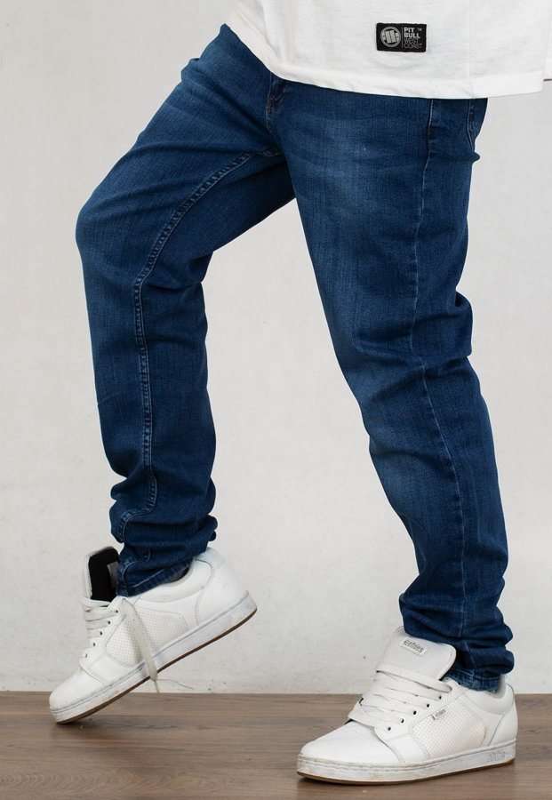 Spodnie Croll Slim Jeans 150100900 medium blue