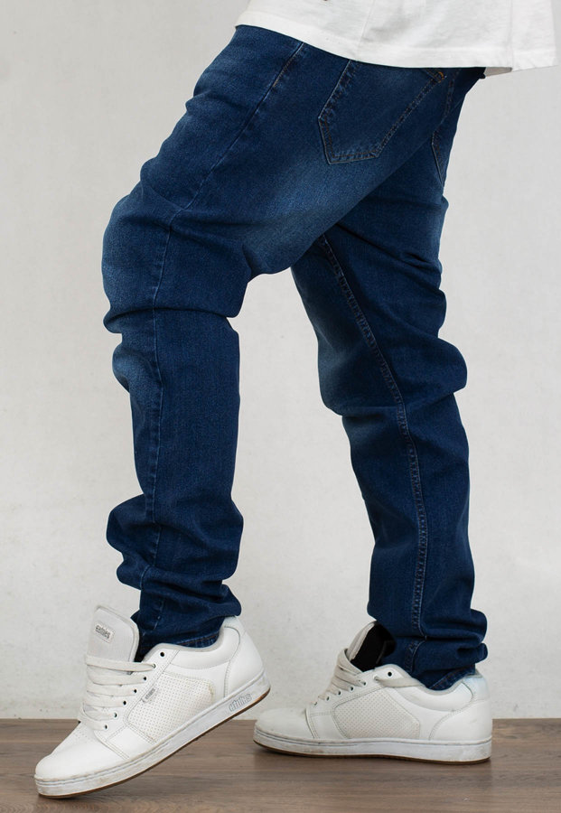 Spodnie Croll Slim Jeans 6528-01 medium blue