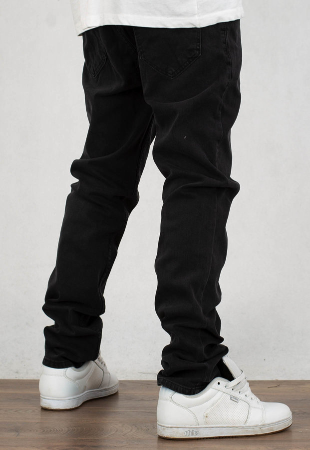 Spodnie Croll Slim Jeans 6693 wiped black