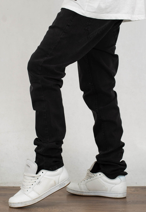Spodnie Croll Slim Jeans 6693 wiped black