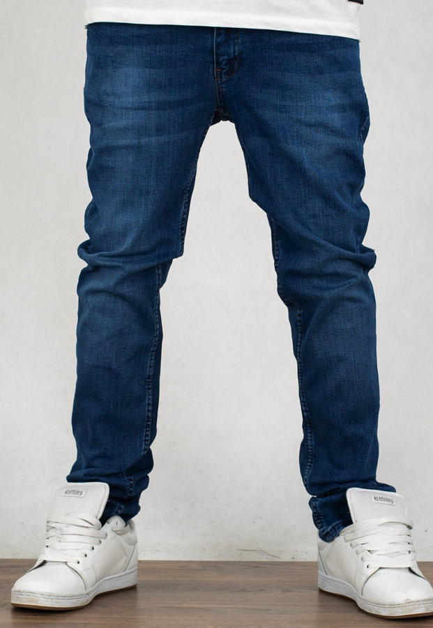 Spodnie Croll Slim Jeans 6767 medium blue
