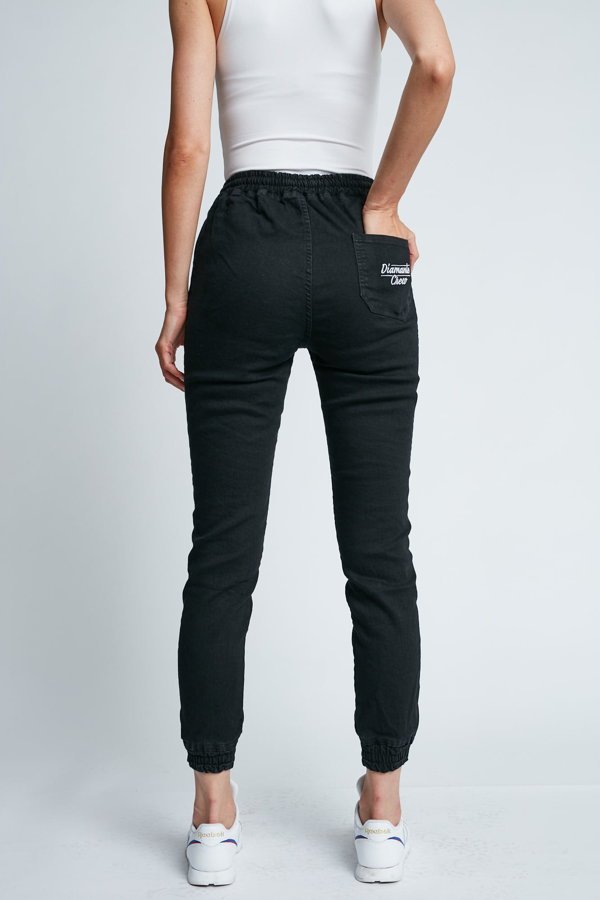 Spodnie Diamante Wear Jogger Diamante Crew Classic czarny jeans