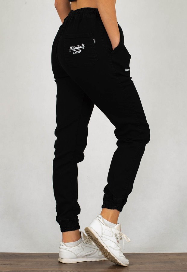 Spodnie Diamante Wear Jogger Diamante Crew Classic czarny jeans