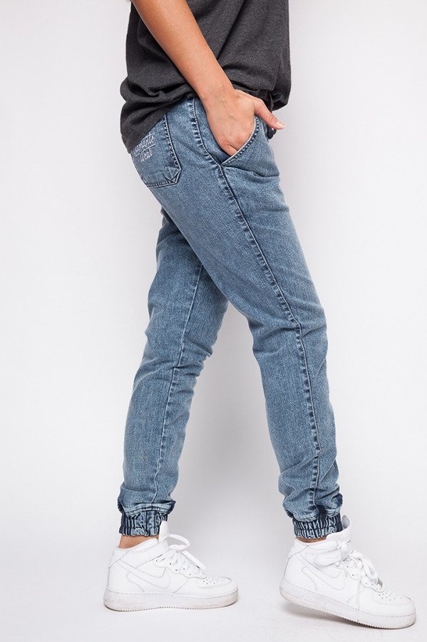 Spodnie Diamante Wear Jogger Jeans Marmurkowe Unisex