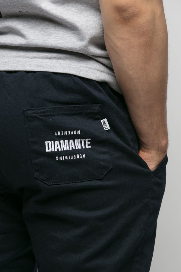 Spodnie Diamante Wear Jogger Unisex Classic granatowe