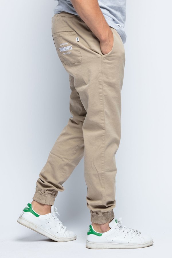 Spodnie Diamante Wear Jogger Unisex RM Classic beżowe