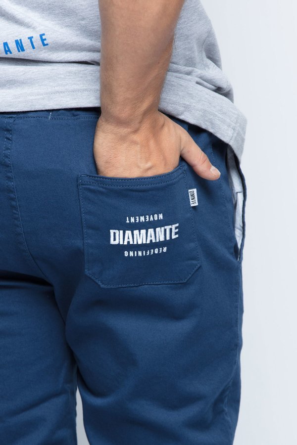 Spodnie Diamante Wear Jogger Unisex RM Classic niebieskie
