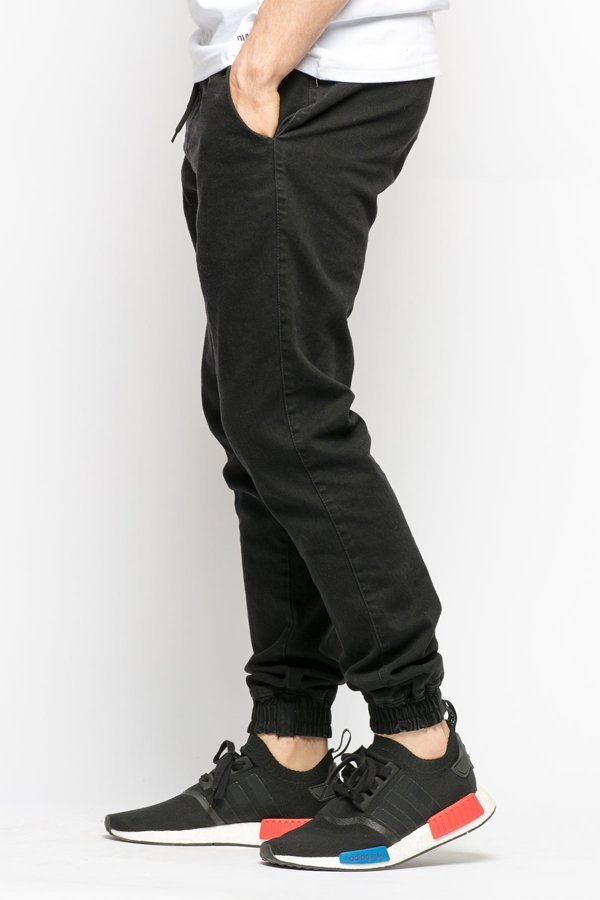 Spodnie Diamante Wear Jogger Unisex RM Jeans czarny jeans