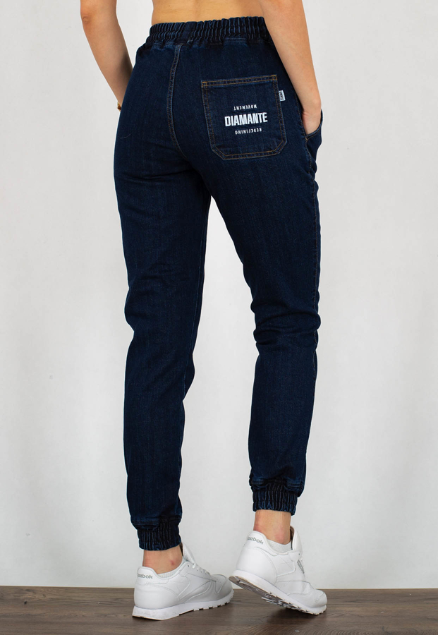 Spodnie Diamante Wear Jogger Unisex RM Jeans dark jeans
