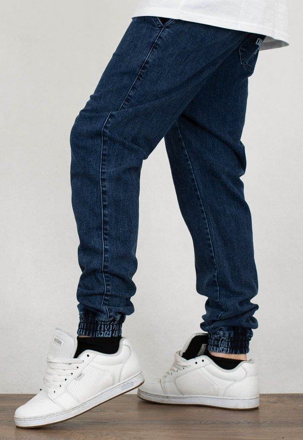 Spodnie Diamante Wear Jogger Unisex RM jeans Marmur niebieski