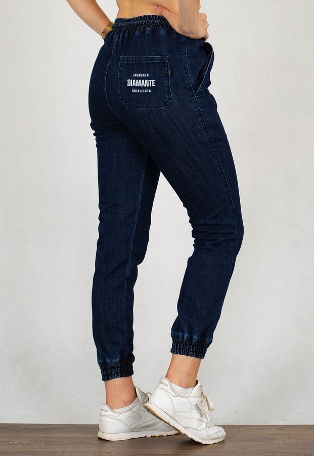 Spodnie Diamante Wear Jogger Unisex RM jeans dark