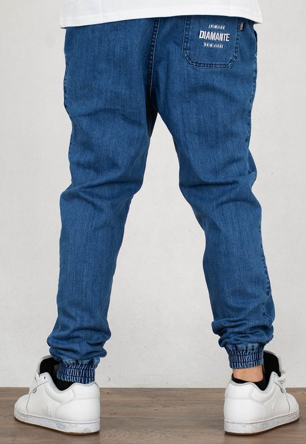 Spodnie Diamante Wear Jogger Unisex RM jeans light