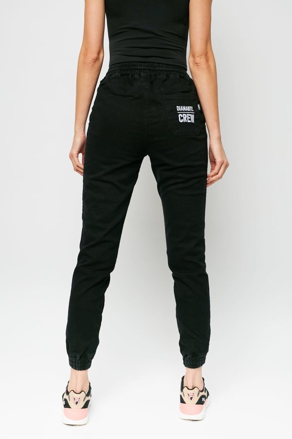Spodnie Diamante Wear Jogger Unisex V3 Jeans czarne