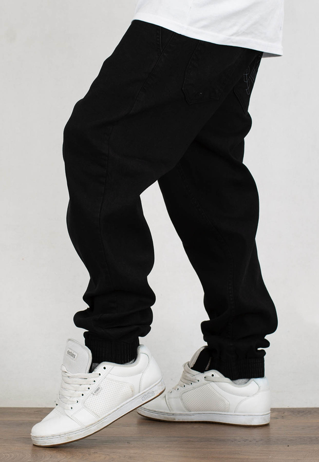 Spodnie Diil Jogger Laur Outline Back czarne
