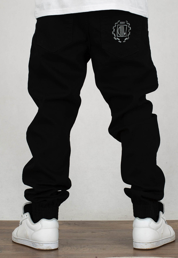 Spodnie Diil Jogger Regular Back czarne