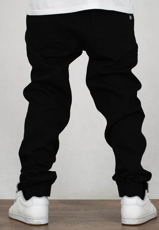 Spodnie Diil Jogger Regular Front czarne