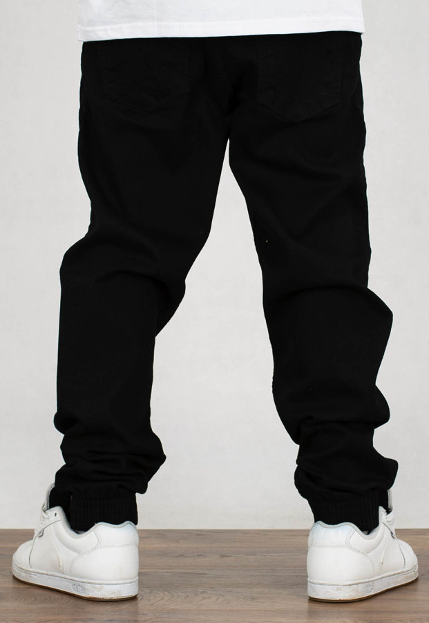 Spodnie Diil Jogger Regular Gang Front czarne